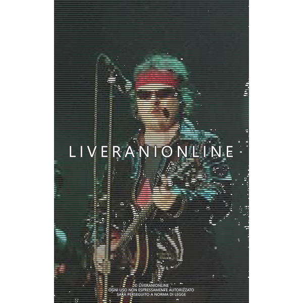 NEG COL-RETROSPETTIVA ZUCCHERO FORNACIARI CANTANTE NELLA FOTO ZUCCHERO FORNACIARI AG ALDO LIVERANI SAS