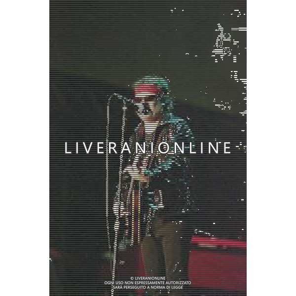 NEG COL-RETROSPETTIVA ZUCCHERO FORNACIARI CANTANTE NELLA FOTO ZUCCHERO FORNACIARI AG ALDO LIVERANI SAS