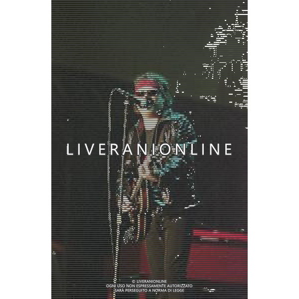 NEG COL-RETROSPETTIVA ZUCCHERO FORNACIARI CANTANTE NELLA FOTO ZUCCHERO FORNACIARI AG ALDO LIVERANI SAS