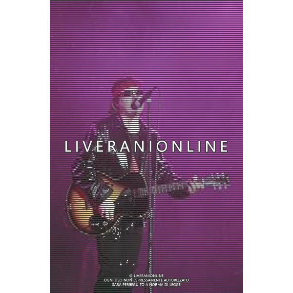 NEG COL-RETROSPETTIVA ZUCCHERO FORNACIARI CANTANTE NELLA FOTO ZUCCHERO FORNACIARI AG ALDO LIVERANI SAS