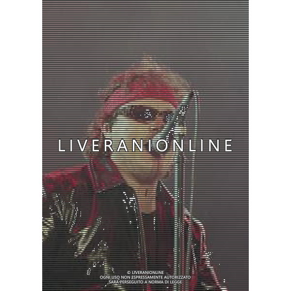 NEG COL-RETROSPETTIVA ZUCCHERO FORNACIARI CANTANTE NELLA FOTO ZUCCHERO FORNACIARI AG ALDO LIVERANI SAS