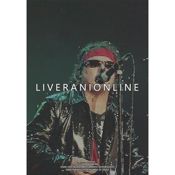 NEG COL-RETROSPETTIVA ZUCCHERO FORNACIARI CANTANTE NELLA FOTO ZUCCHERO FORNACIARI AG ALDO LIVERANI SAS