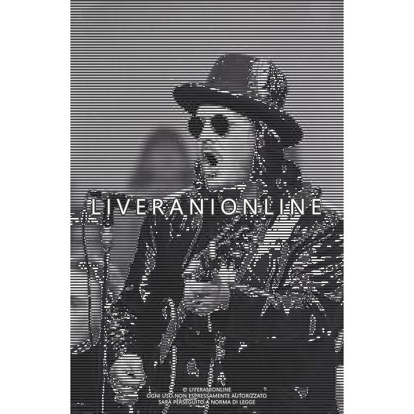 NEG-RETROSPETTIVA ZUCCHERO FORNACIARI CANTANTE NELLA FOTO ZUCCHERO FORNACIARI AG ALDO LIVERANI SAS