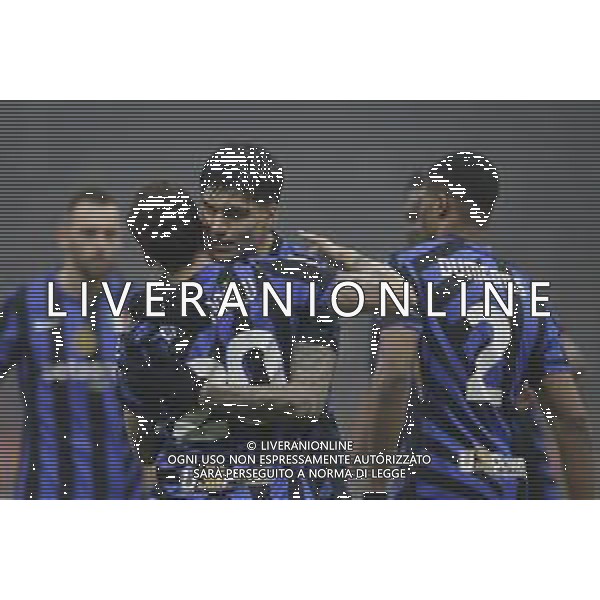 ESULTANZA HAKAN CALHANOGLU DOPOGOL SU RIGORE CON JOAQUIN CORREA -INTER - LAZIO Coppa Italia Frecciarossa - quarti di finale 25.02.2025 ©PAOLO GIAMPIETRI - AGENZIA ALDO LIVERANI SAS