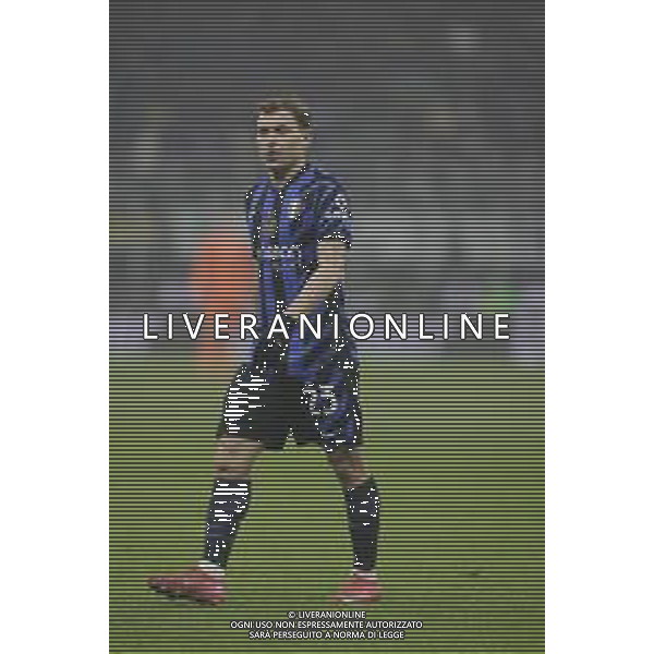 NICOLO\' BARELLA -INTER - LAZIO Coppa Italia Frecciarossa - quarti di finale 25.02.2025 ©PAOLO GIAMPIETRI - AGENZIA ALDO LIVERANI SAS