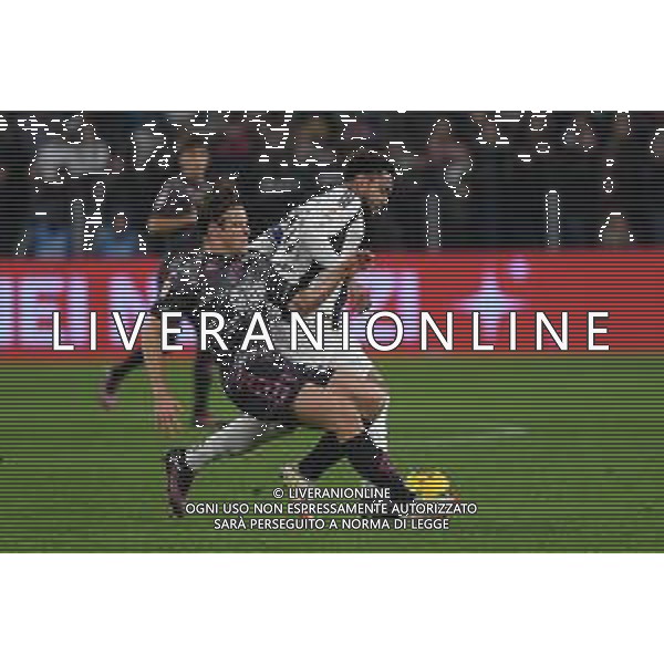 TVMV-Torino 26.02.2025 Allianz Stadium ©Manuela Viganti/Agenzia Aldo Liverani Juventus vs Empoli Quarti di Finale Coppa Italia Frecciarossa 2024/2025 Nella foto: weston mckennie e lorenzo colombo ©Viganti - AGENZIA ALDO LIVERANI SAS