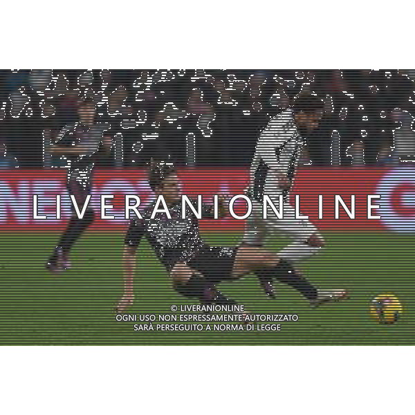TVMV-Torino 26.02.2025 Allianz Stadium ©Manuela Viganti/Agenzia Aldo Liverani Juventus vs Empoli Quarti di Finale Coppa Italia Frecciarossa 2024/2025 Nella foto: weston mckennie e lorenzo colombo ©Viganti - AGENZIA ALDO LIVERANI SAS