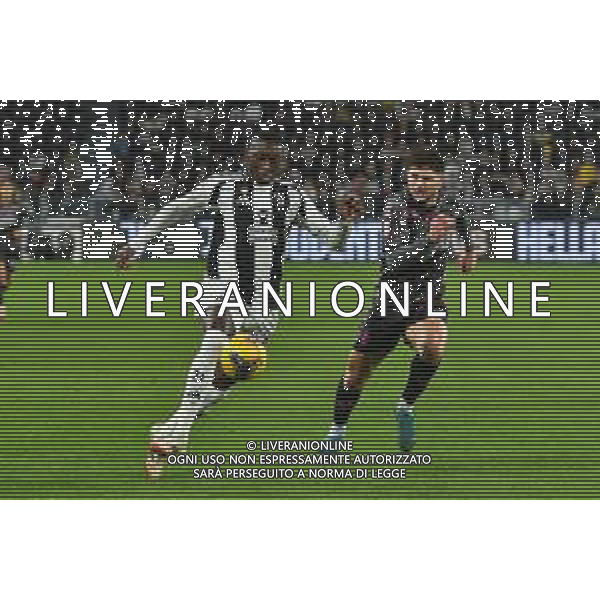 TVMV-Torino 26.02.2025 Allianz Stadium ©Manuela Viganti/Agenzia Aldo Liverani Juventus vs Empoli Quarti di Finale Coppa Italia Frecciarossa 2024/2025 Nella foto: Kolo Muani-Liberato Cacace ©Viganti - AGENZIA ALDO LIVERANI SAS