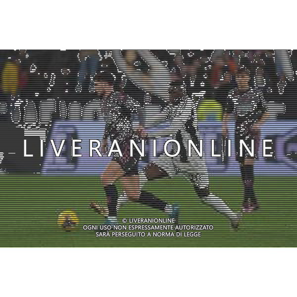 TVMV-Torino 26.02.2025 Allianz Stadium ©Manuela Viganti/Agenzia Aldo Liverani Juventus vs Empoli Quarti di Finale Coppa Italia Frecciarossa 2024/2025 Nella foto: liberato cacace e randal kolo muani ©Viganti - AGENZIA ALDO LIVERANI SAS
