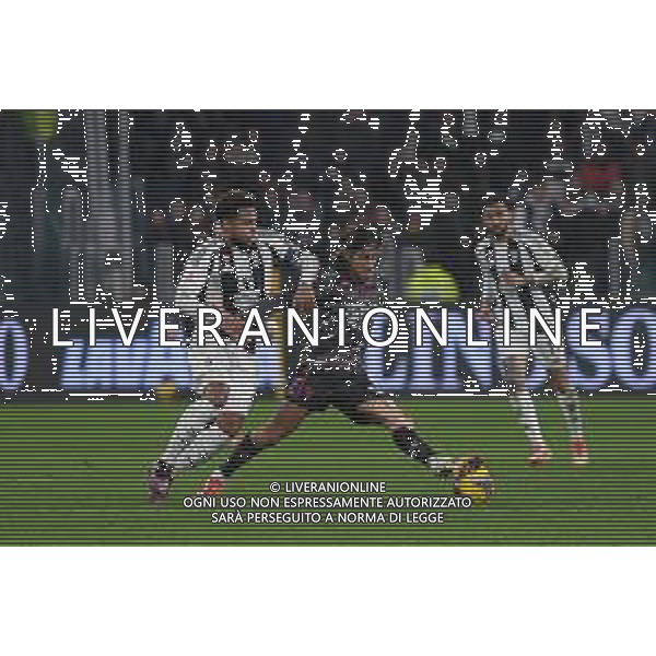 TVMV-Torino 26.02.2025 Allianz Stadium ©Manuela Viganti/Agenzia Aldo Liverani Juventus vs Empoli Quarti di Finale Coppa Italia Frecciarossa 2024/2025 Nella foto: weston mckennie e youssef maleh ©Viganti - AGENZIA ALDO LIVERANI SAS