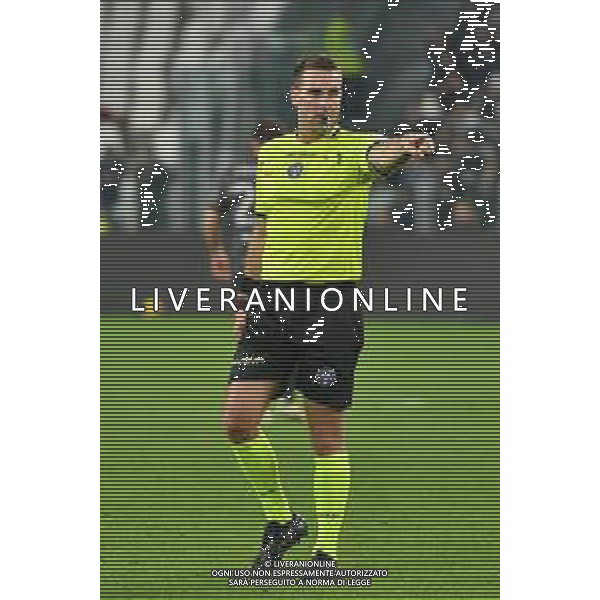 TVMV-Torino 26.02.2025 Allianz Stadium ©Manuela Viganti/Agenzia Aldo Liverani Juventus vs Empoli Quarti di Finale Coppa Italia Frecciarossa 2024/2025 Nella foto: Arbitro Francesco Forneau ©Viganti - AGENZIA ALDO LIVERANI SAS