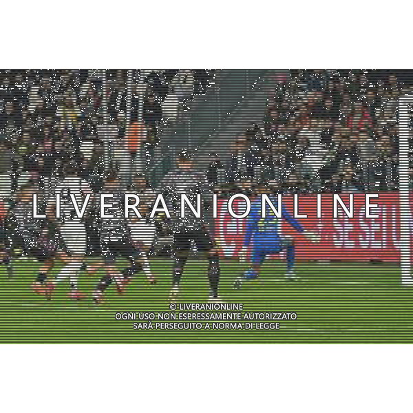 TVMV-Torino 26.02.2025 Allianz Stadium ©Manuela Viganti/Agenzia Aldo Liverani Juventus vs Empoli Quarti di Finale Coppa Italia Frecciarossa 2024/2025 Nella foto: Gol di Khephren Thuram ©Viganti - AGENZIA ALDO LIVERANI SAS