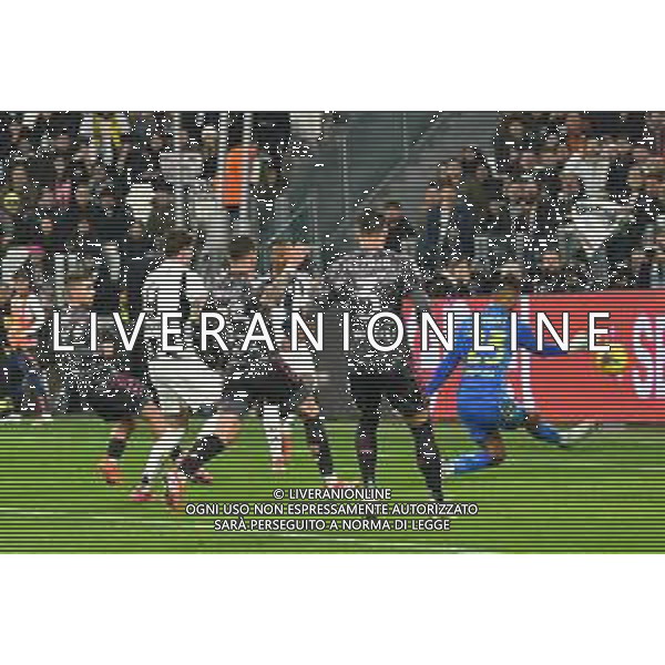 TVMV-Torino 26.02.2025 Allianz Stadium ©Manuela Viganti/Agenzia Aldo Liverani Juventus vs Empoli Quarti di Finale Coppa Italia Frecciarossa 2024/2025 Nella foto: Gol di Khephren Thuram ©Viganti - AGENZIA ALDO LIVERANI SAS