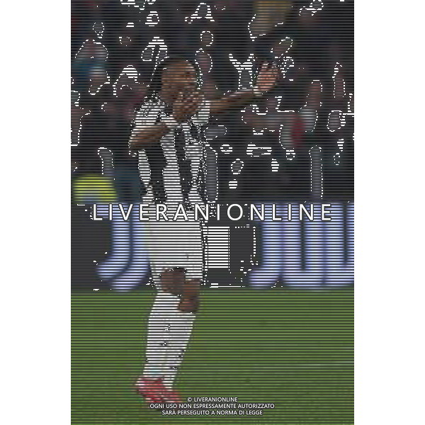 TVMV-Torino 26.02.2025 Allianz Stadium ©Manuela Viganti/Agenzia Aldo Liverani Juventus vs Empoli Quarti di Finale Coppa Italia Frecciarossa 2024/2025 Nella foto: esultanza khephren thuram dopo il gol ©Viganti - AGENZIA ALDO LIVERANI SAS