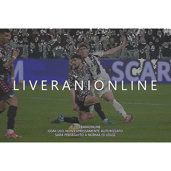 TVMV-Torino 26.02.2025 Allianz Stadium ©Manuela Viganti/Agenzia Aldo Liverani Juventus vs Empoli Quarti di Finale Coppa Italia Frecciarossa 2024/2025 Nella foto: occasione dusan vlahovic ©Viganti - AGENZIA ALDO LIVERANI SAS