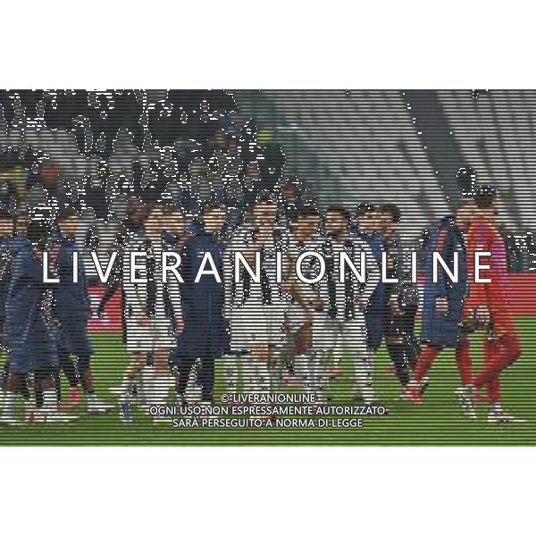 TVMV-Torino 26.02.2025 Allianz Stadium ©Manuela Viganti/Agenzia Aldo Liverani Juventus vs Empoli Quarti di Finale Coppa Italia Frecciarossa 2024/2025 Nella foto: delusione juventus ©Viganti - AGENZIA ALDO LIVERANI SAS