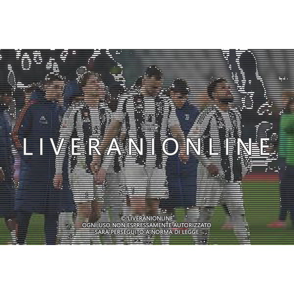 TVMV-Torino 26.02.2025 Allianz Stadium ©Manuela Viganti/Agenzia Aldo Liverani Juventus vs Empoli Quarti di Finale Coppa Italia Frecciarossa 2024/2025 Nella foto: delusione juventus a fine gara ©Viganti - AGENZIA ALDO LIVERANI SAS