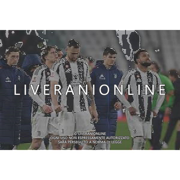 TVMV-Torino 26.02.2025 Allianz Stadium ©Manuela Viganti/Agenzia Aldo Liverani Juventus vs Empoli Quarti di Finale Coppa Italia Frecciarossa 2024/2025 Nella foto: delusione juventus a fine gara ©Viganti - AGENZIA ALDO LIVERANI SAS