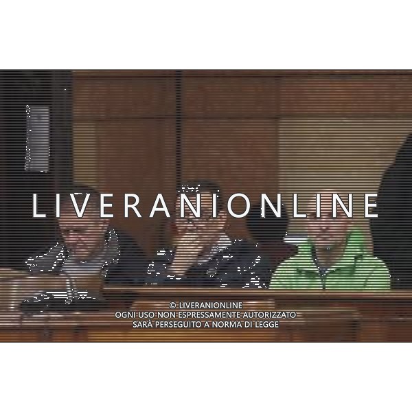 IMOLA 27 02 2025 CONSIGLIO COMUNALE ACCORDO DI AMBITO METROPOLITANO PER LA REALIZZAZIONE DI ATTIVITA’ ED INTERVENTI DI ACCOGLIENZA, ASCOLTO ED OSPITALITA’ PER DONNE MALTRATTATE O CHE HANNO SUBITO VIOLENZA EAPPROVAZIONE ADEGUAMENTO E AGEVOLAZIONI TARIFFARIE PER IL TRASPORTO PUBBLICO LOCALE DI LINEA NEL COMUNE DI IMOLA CON DECORRENZA NELLA FOTO I SINDACATI DA DESTRA GAETANO LOMBARDO CISL AREA METROPOLITANA,STEFANO MONI SEGR.CGIL IMOLA E GIUSEPPE RAGO SEGR.UIL IMOLA ©SANNA - AGENZIA ALDO LIVERANI SAS
