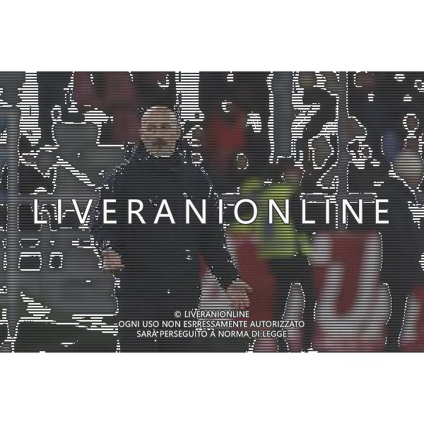 Vincenzo Italiano Head Coach of Bologna FC gestures during Bologna BFC vs AC Milan, 9° Serie A Enilive 2024-25 game at Renato Dall\'Ara stadium in Bologna (BO), Italy, on February 27, 2025. (Photo by Davide Casentini)- AGENZIA ALDO LIVERANI SAS