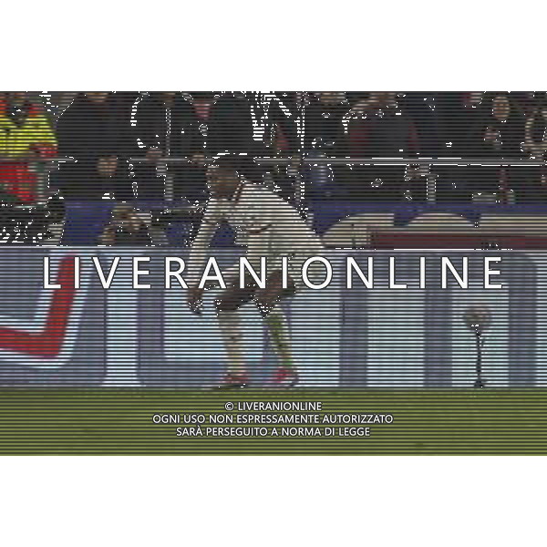 Rafael Leao of AC Milan celebrates after scoring goal during Bologna BFC vs AC Milan, 9° Serie A Enilive 2024-25 game at Renato Dall\'Ara stadium in Bologna (BO), Italy, on February 27, 2025. (Photo by Davide Casentini)- AGENZIA ALDO LIVERANI SAS