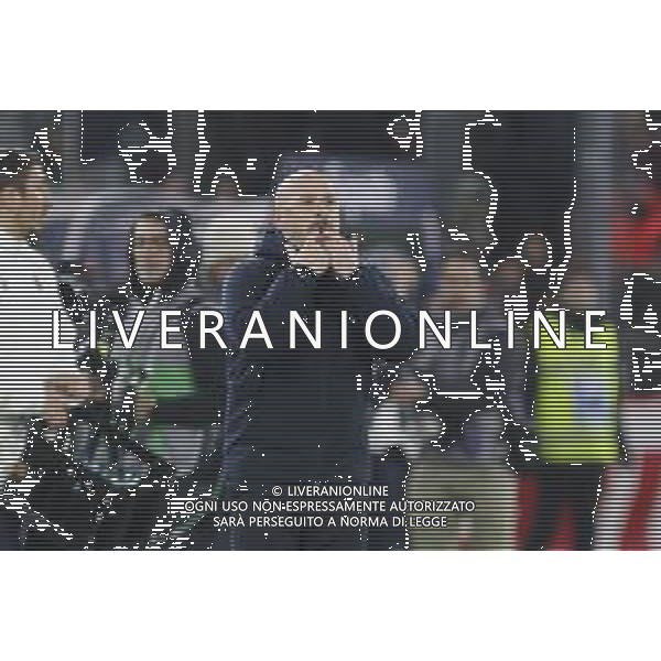 Vincenzo Italiano Head Coach of Bologna FC gestures during Bologna BFC vs AC Milan, 9° Serie A Enilive 2024-25 game at Renato Dall\'Ara stadium in Bologna (BO), Italy, on February 27, 2025. (Photo by Davide Casentini)- AGENZIA ALDO LIVERANI SAS