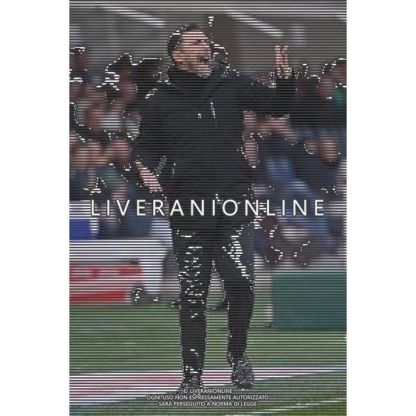 TVRG Atalanta vs Venezia nella foto Eusebio Di Francesco allenatore Venezia Bergamo 01-03-2025 Gewiss Stadium Campionato Serie A Enilive - 27a giornata foto Roberto Garavaglia/Agenzia Aldo Liverani sas