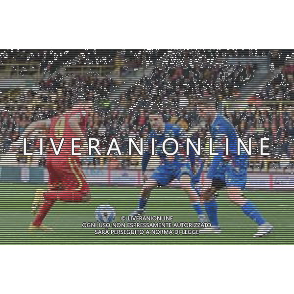 Us Catanzaro vs Reggiana Campionato Serie BKT 2024-2025 Catanzaro 2 Marzo 2025 Nella foto: Iemmello, Meroni e Libutti ©ANDREA ROSITO -AGENZIA ALDO LIVERANI SAS- AGENZIA ALDO LIVERANI SAS