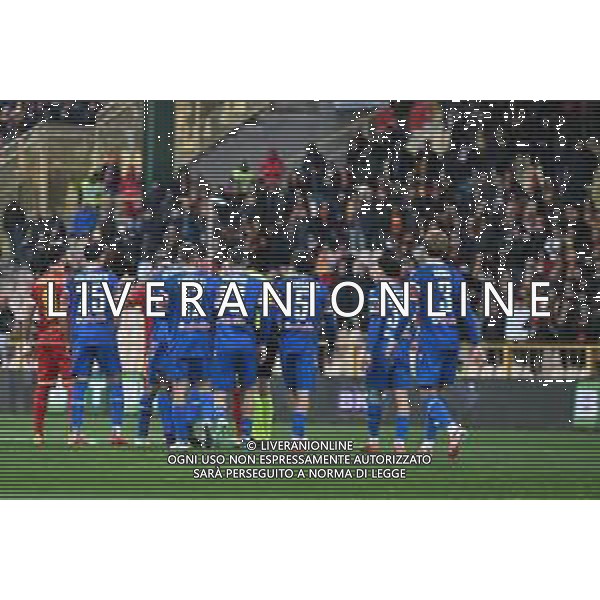 Us Catanzaro vs Reggiana Campionato Serie BKT 2024-2025 Catanzaro 2 Marzo 2025 Nella foto: Proteste Reggiana ©ANDREA ROSITO -AGENZIA ALDO LIVERANI SAS- AGENZIA ALDO LIVERANI SAS
