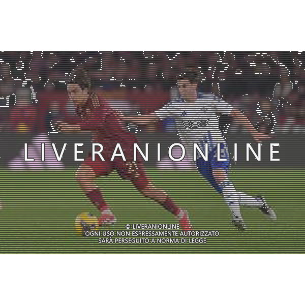 Roma vs Como Campionato Serie A Enilive - 27 Giornata Stadio Olimpico - Roma 02-03-2025 nella foto Dybala e Perrone ©Federico Gaetano - AGENZIA ALDO LIVERANI SAS