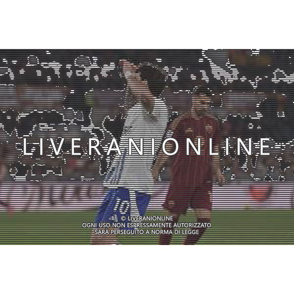 Roma vs Como Campionato Serie A Enilive - 27 Giornata Stadio Olimpico - Roma 02-03-2025 nella foto Delusione Cutrone foto federico garetano-ag aldo liverani sas