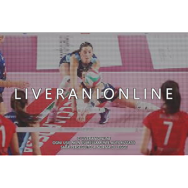 IMOLA 02 03 2025 CLAI IMOLA PALLAVOLO-ALTINO VOLLEY SERIE A2 PLAY OUT 0-3 NELLA FOTO MASTRILLI ALESSIA E MESCOLI IRENE CLAI IMOLA PALLAVOLO foto gianni sanna-ag aldo liverani sas