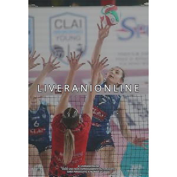 IMOLA 02 03 2025 CLAI IMOLA PALLAVOLO-ALTINO VOLLEY SERIE A2 PLAY OUT 0-3 NELLA FOTO RAVAZZOLO EVA CLAI IMOLA PALLAVOLO foto gianni sanna-ag aldo liverani sas