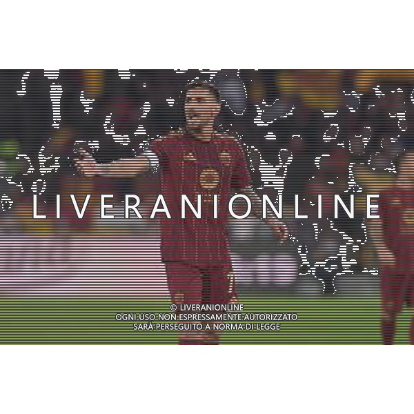 Roma vs Como Campionato Serie A Enilive - 27 Giornata Stadio Olimpico - Roma 02-03-2025 nella foto Lorenzo Pellegrini ©Federico Gaetano - AG ALDO LIVERANI SAS