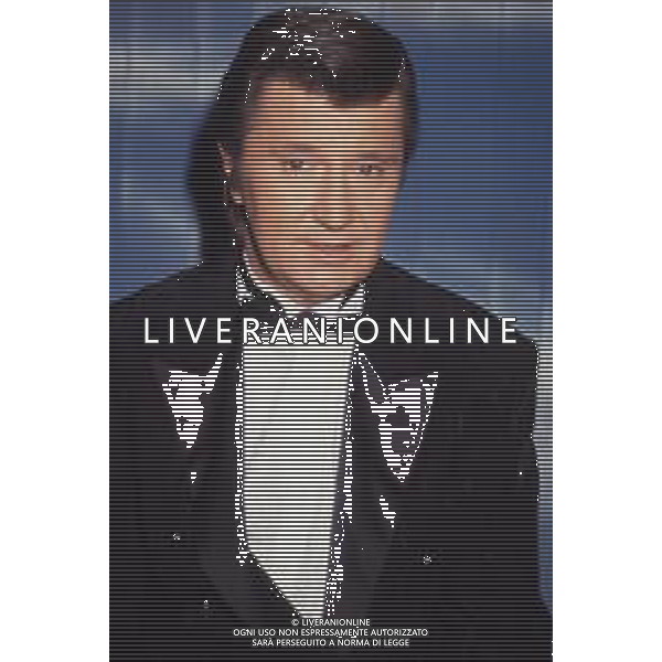 DIAP-RETROSPETTIVA BOBBY SOLO CANTANTE NELLA FOTO BOBBY SOLO NELL\'ANNO 1990 AG ALDO LIVERANI SAS