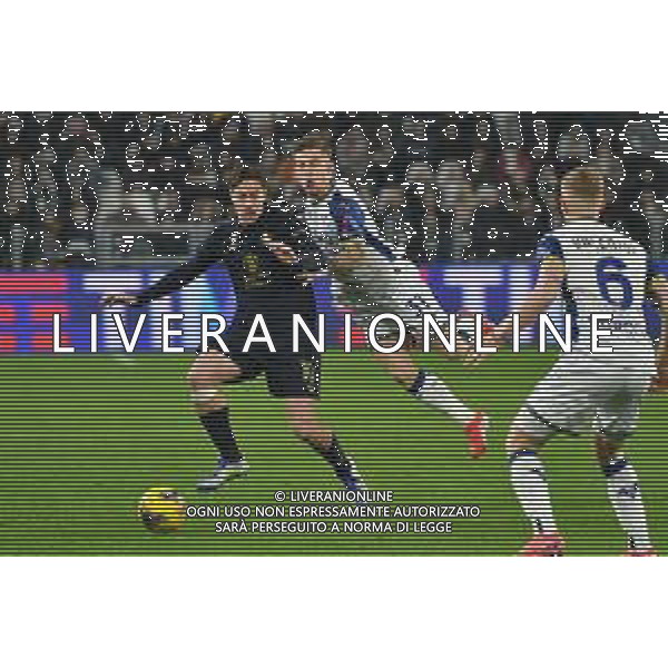 Torino 03.03.2025 Allianz Stadium @TVAF-Alessandro Falzone/Ag. Aldo Liverani sas Juventus vs Hellas Verona Campionato Calcio Serie A Enilive 2024/2025 27a giornata Nella foto: Kenan Yildiz-Tomas Suslov ©Viganti - AG ALDO LIVERANI SAS