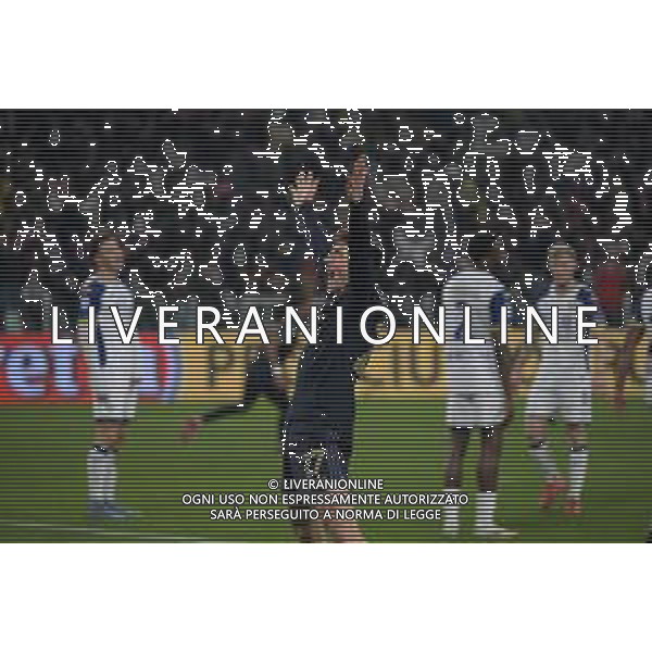 TVMV-Torino 03.03.2025 Allianz Stadium @Manuela Viganti /Ag. Aldo Liverani sas Juventus vs Hellas Verona Campionato Calcio Serie A Enilive 2024/2025 27a giornata Nella foto: esultanza andrea cambiaso dopo il gol di khephren thuram ©Viganti - AG ALDO LIVERANI SAS