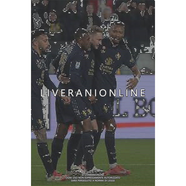 TVMV-Torino 03.03.2025 Allianz Stadium @Manuela Viganti /Ag. Aldo Liverani sas Juventus vs Hellas Verona Campionato Calcio Serie A Enilive 2024/2025 27a giornata Nella foto: esultanza juventus dopo il gol di teun koopmeiners ©Viganti - AG ALDO LIVERANI SAS