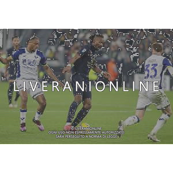 Khephren Thuram of Juventus FC play the ball during Juventus FC vs Hellas Verona FC, 27° Serie A Enilive 2024-25 game at Allianz Stadium in Torino (TO), Italy, on March 03, 2025. (Photo by Davide Casentini)- AG ALDO LIVERANI SAS
