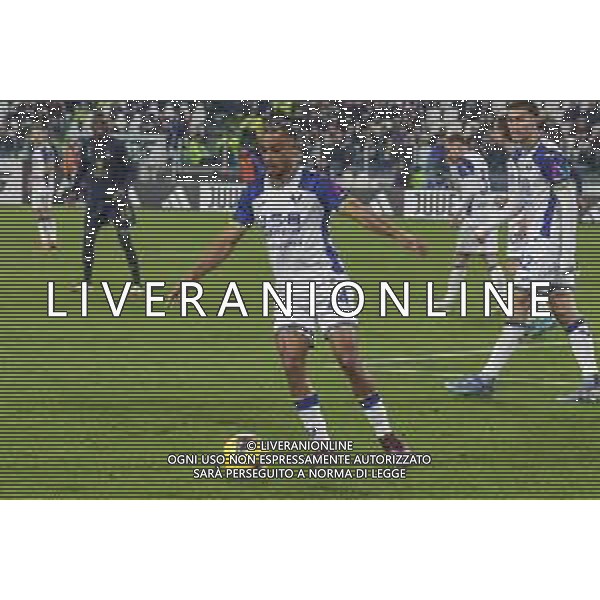 Antoine Bernede of Hellas Verona FC play the ball during Juventus FC vs Hellas Verona FC, 27° Serie A Enilive 2024-25 game at Allianz Stadium in Torino (TO), Italy, on March 03, 2025. (Photo by Davide Casentini)- AG ALDO LIVERANI SAS