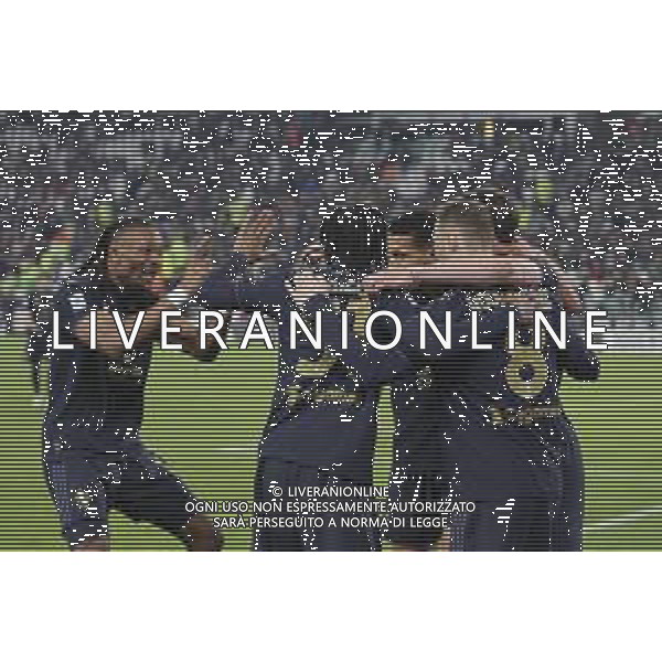 Teun Koopmeiners of Juventus FC celebrates after scoring goial during Juventus FC vs Hellas Verona FC, 27° Serie A Enilive 2024-25 game at Allianz Stadium in Torino (TO), Italy, on March 03, 2025. (Photo by Davide Casentini)- AG ALDO LIVERANI SAS
