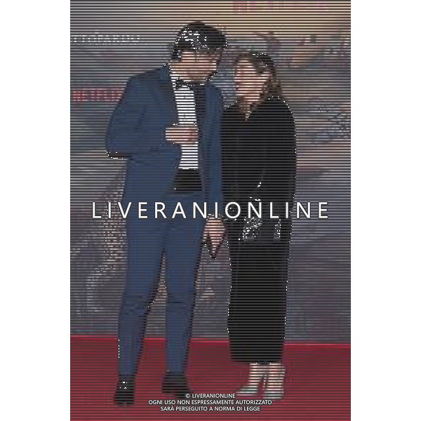 Roma - 03/03/2025 Red Carpet per la premiere della Serie TV Netflix IL GATTOPARDO nella foto: Giulio Berruti - Maria Elena Boschi  ANDREA BRACAGLIA- AG ALDO LIVERANI SAS
