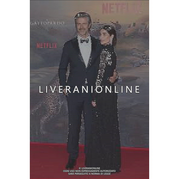 Roma - 03/03/2025 Red Carpet per la premiere della Serie TV Netflix IL GATTOPARDO nella foto: Kim Rossi Stuart - Ilaria Spada  ANDREA BRACAGLIA- AG ALDO LIVERANI SAS