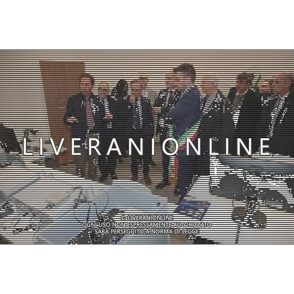 IMOLA 04 03 2025 INAUGURAZIONE DEL CENTRO PER L\'INNOVAZIONE E LA FORMAZIONE ADRIANO OLIVETTI PRESENZA DI VINCENZO COLLA VIC EPRESIDENTE DELLA REGIONE EMILIA ROMAGNA,SINDACO DI IMOLA MARCO PANIERI,IL PRESIDENTE DELL\'ITS ACADEMY ADRIANO OLIVETTI GAUDENZIO GARAVINI,ASSESSORE PIERANGELO RAFFINI,FABRIZIO CASTELLARI E VESCOVO DI IMOLA GIOVANNI MOSCIATTI ©SANNA - AGENZIA ALDO LIVERANI SAS