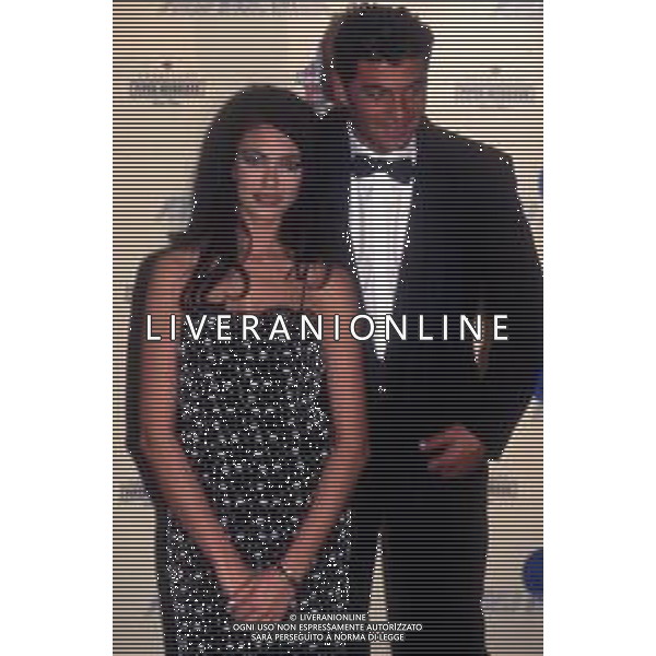 DIA-RETROSPETTIVA MARIA GRAZIA CUCINOTTA ATTRICE NELLA FOTO MARIA GRAZIA CUCINOTTA E ALBERTO TOMBA NELL’ANNO 1996 A MONTECARLO ©CONTROLUCE - AGENZIA ALDO LIVERANI SAS