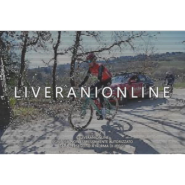 06-03-2025 Allenamento Strade Bianche 2025; 2025, Arkea - Beb Hotel; Vauquelin, Kevin; Le Tolfe; ©SIROTTI - AGENZIA ALDO LIVERANI SAS