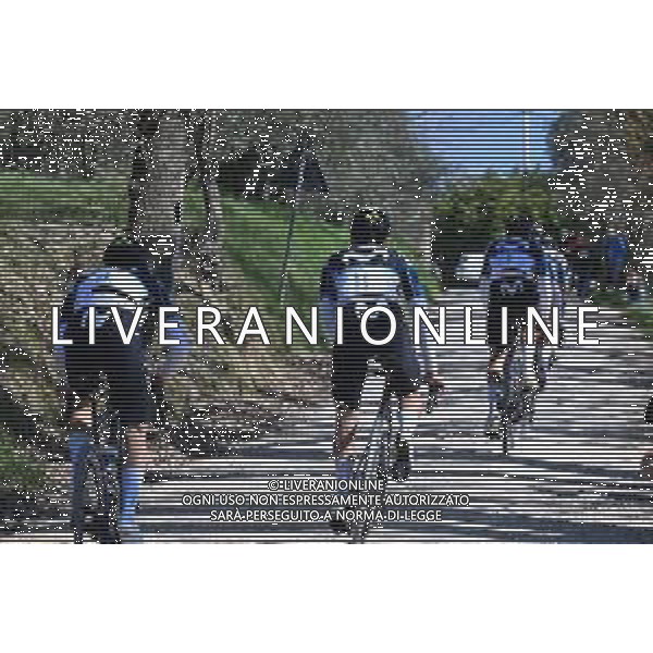 06-03-2025 Allenamento Strade Bianche 2025; 2025, Movistar; Le Tolfe; ©SIROTTI - AGENZIA ALDO LIVERANI SAS