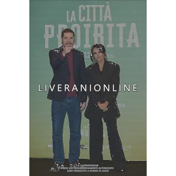Roma - 6 Marzo 2025 Photocall del film LA CITTA’ PROIBITA Nella Foto: Gabriele Mainetti - Sabrina Ferilli  Andrea Bracaglia- AGENZIA ALDO LIVERANI SAS