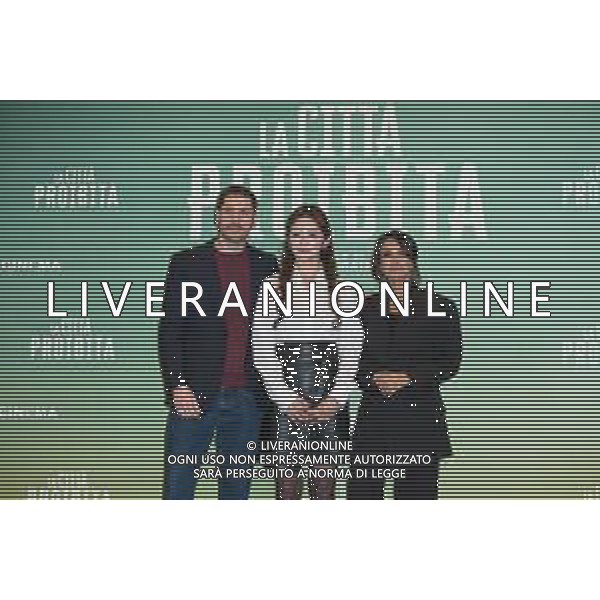 Roma - 6 Marzo 2025 Photocall del film LA CITTA’ PROIBITA Nella Foto: Gabriele Mainetti - Yaxi Liu - Sabrina Ferilli  Andrea Bracaglia- AGENZIA ALDO LIVERANI SAS