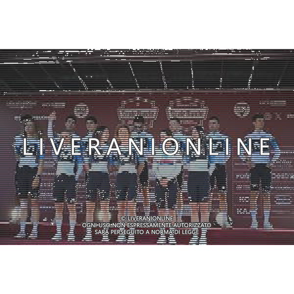 07-03-2025 Presentazione Squadre Strade Bianche 2025; 2025, Movistar; Siena; foto stefano sirotti-ag aldo liverani sas